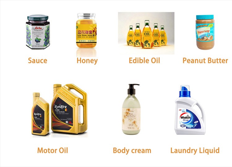 Máquina de recheo de líquido de pistón volumétrico pneumático de dúas cabezas