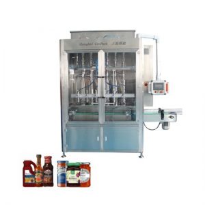 Máquina de recheo de aceite de cociña automática máquina de recheo de mel de salsa