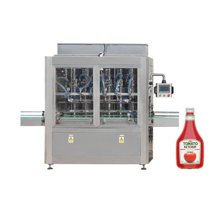 Máquina de recheo para pasta de tomate, crema cosmética