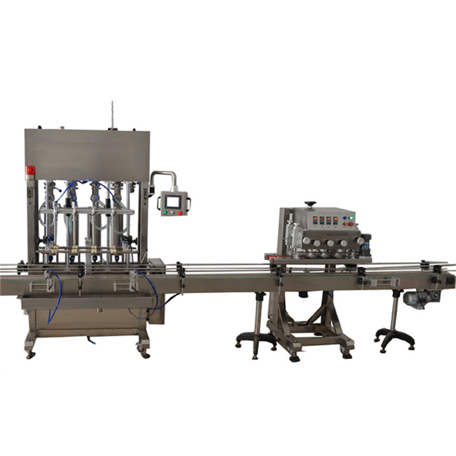 Equipo de embotellado automático de líquido 50ml máquina de recheo de alcol médico