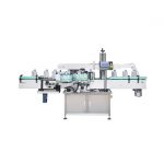 botella cadrada vertical Máquina automática de etiqueta de cola / Roll Fed de fusión en quente